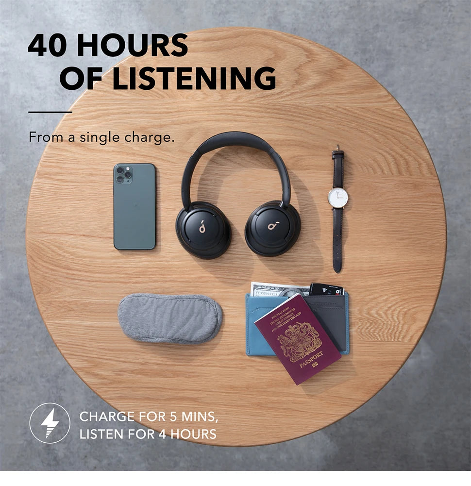 Life Q30 | Bluetooth Noise Cancelling Headphones