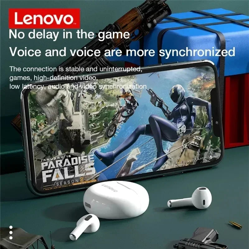 Lenovo Air Pro 6 TWS Wireless Bluetooth Earbuds - Sport Headset for Android & iPhone